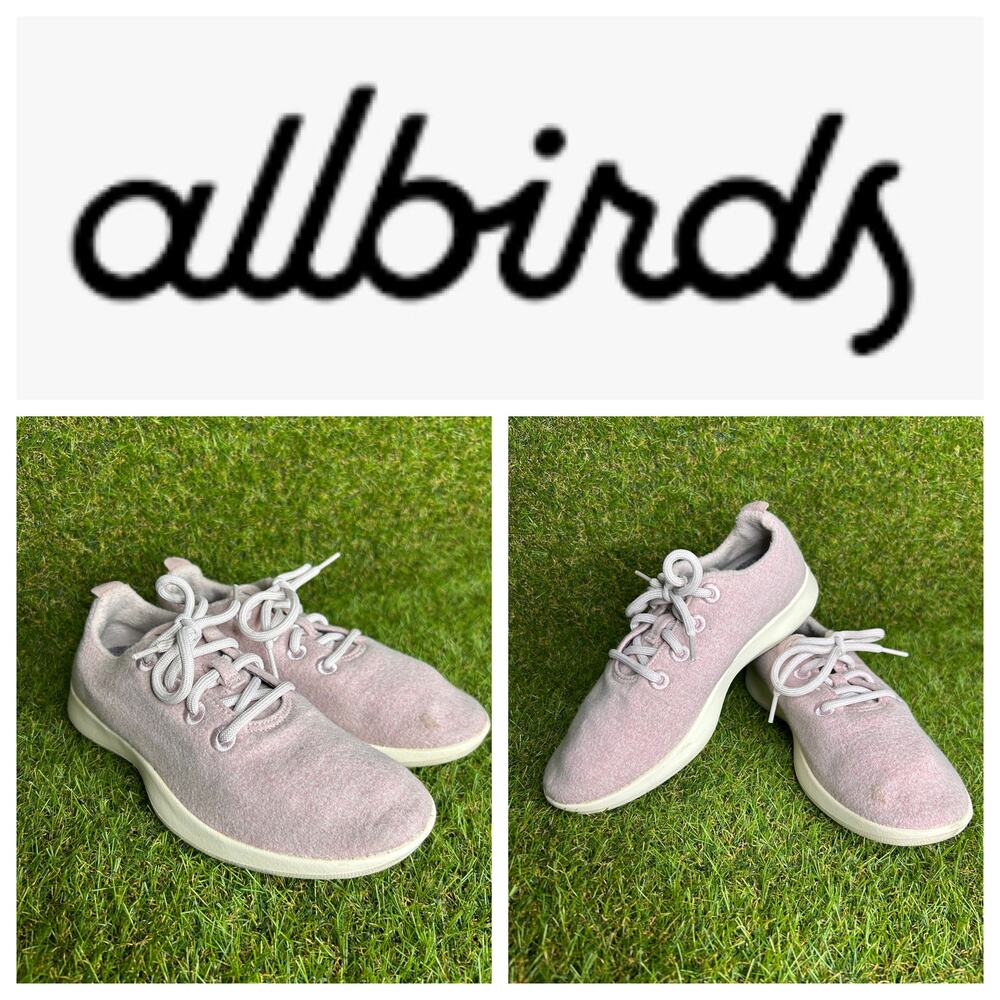 Allbirds Wool‎ Runners in Pale Pink (Wasatch) W8